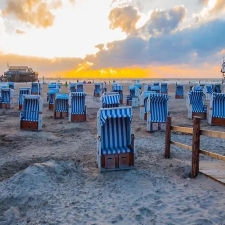 Fuer 4 In St Peter-ording 公寓 *